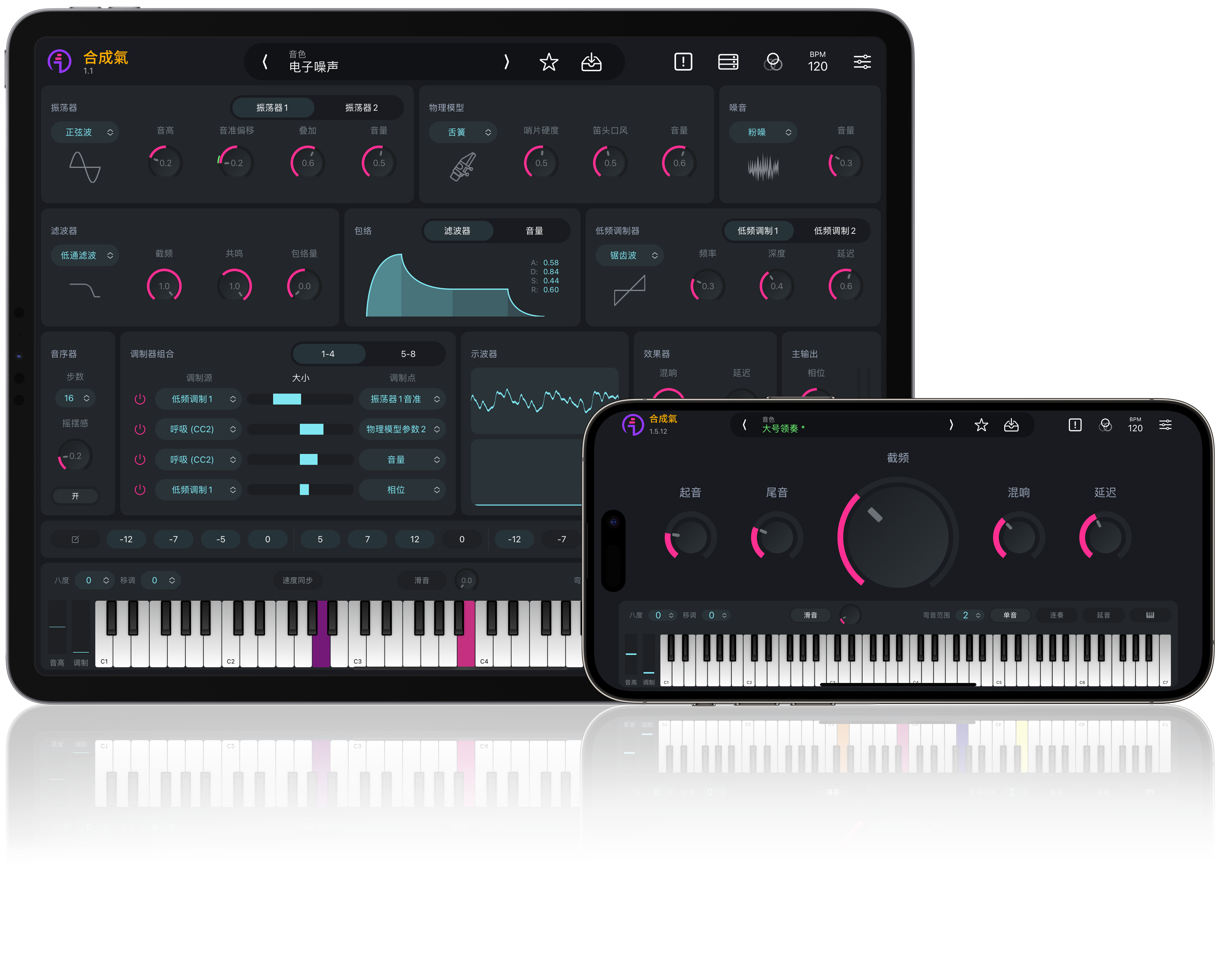 Qithesizer iPad+iPhone